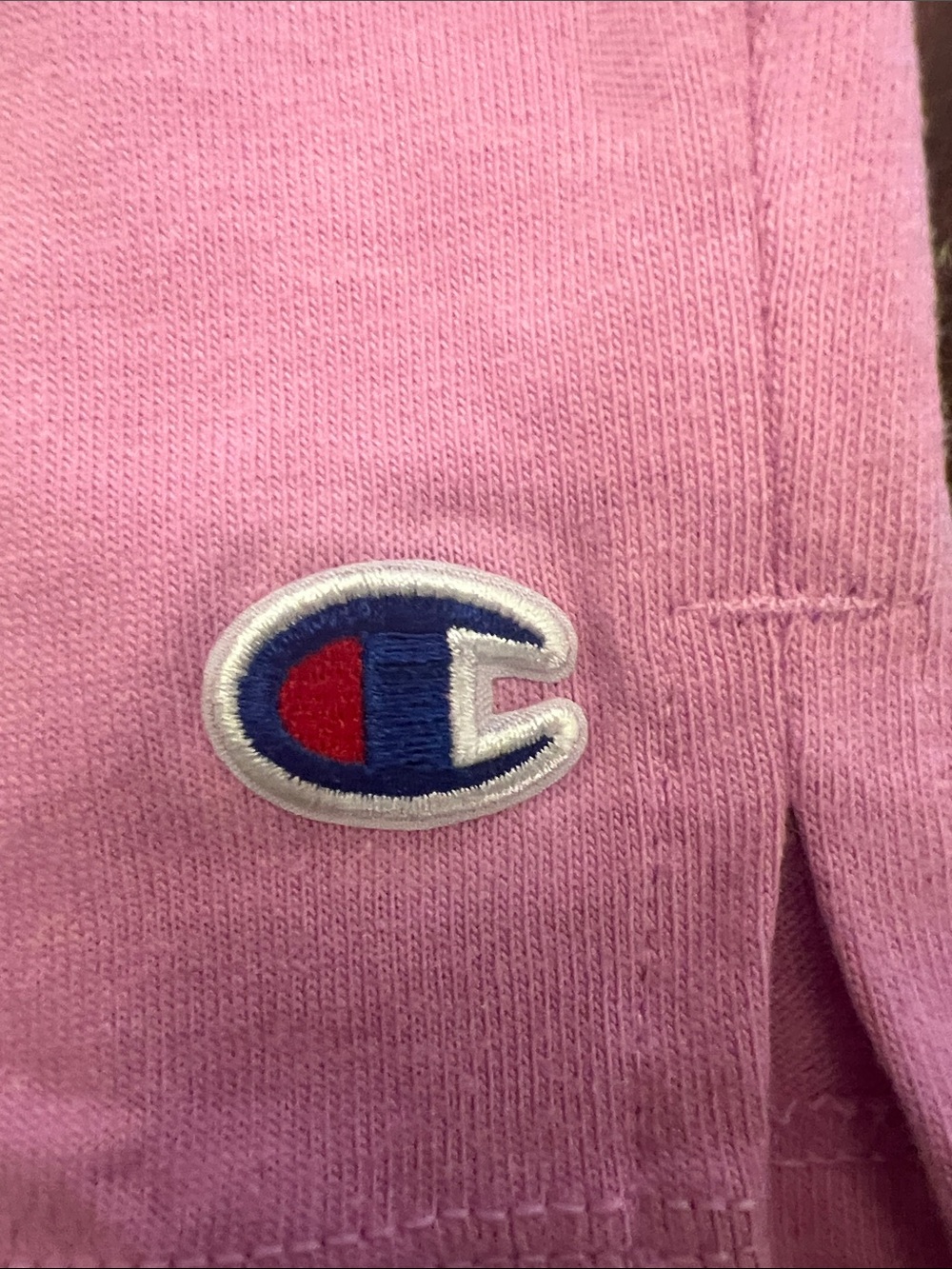 Champion Pink Elastic-Waist Athletic Shorts - Picture 2 of 6